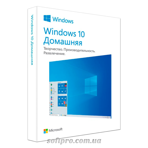 Windows 10 Домашня (російська мова, коробкова версія) (HAJ-00075